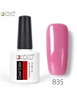 GDCOCO żel polski 8ML 50 kolorów żel UV Manicure DIY Nail Art Venalisa lakier żelowy projekt lakier Soak Off led uv żelowy lakie