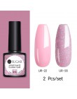 UR SUGAR 2/3/4/6 sztuk żelowy zestaw lakierów do paznokci kolor żel UV Vernish półtrwały żel do przykrywania płaszcz 7.5ml lakie