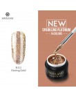 SAVILAND brokatowy lakier do paznokci błyszczące cekiny 60 kolorów Sliver Gold holograficzny lakier do paznokci Uv lakier czarny