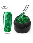 SAVILAND brokatowy lakier do paznokci błyszczące cekiny 60 kolorów Sliver Gold holograficzny lakier do paznokci Uv lakier czarny