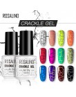 ROSALIND Crackle żelowy lakier do paznokci lakier hybrydowy podkład podstawowy zestaw żelów do paznokci do Manicure UV Led Semi 