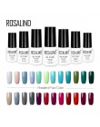 ROSALIND lakier do paznokci UV kolory Vernis Semi permanentny podkład top coat żel do paznokci do Manicure lakier hybrydowy laki
