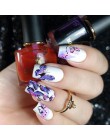BORN PRETTY kwitnący lakier do paznokci 6ml gradientu akwarela atrament niebieski fioletowy lakier do paznokci Manicure DIY proj