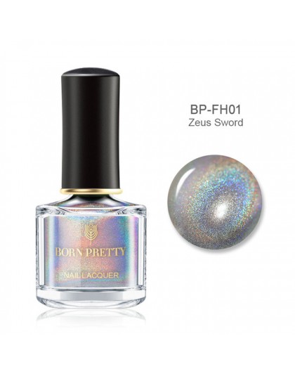 BORN PRETTY holograficzny lakier do paznokci polski 6ml się rozwijać serii lakier lśniące brokat lakier do paznokci polski