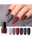 NEE JOLIE 3.5ml matujący lakier do paznokci czarny kolor różowy lakier do paznokci tłustej DIY matowy matowy lakier do paznokci