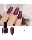 NEE JOLIE 3.5ml matujący lakier do paznokci czarny kolor różowy lakier do paznokci tłustej DIY matowy matowy lakier do paznokci