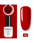 ROSALIND lakier do paznokci Vernis Semi permanentny lakier hybrydowy żel polski kolorowy żel uv Manicure podkład warstwa wierzch