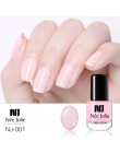 NEE JOLIE 3.5ml Nude Candy kolorowy żelowy lakier do paznokci półprzezroczysty lakier do paznokci różowy połysk Shimmer wzór na 