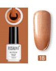 ROSALIND lakier do paznokci Vernis Semi permanentny lakier hybrydowy żel polski kolorowy żel uv Manicure podkład warstwa wierzch