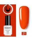 ROSALIND lakier do paznokci Vernis Semi permanentny lakier hybrydowy żel polski kolorowy żel uv Manicure podkład warstwa wierzch