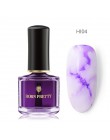 BORN PRETTY kwitnący lakier do paznokci 6ml gradientu akwarela atrament niebieski fioletowy lakier do paznokci Manicure DIY proj