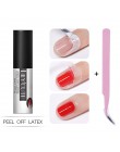 LILYCUTE 7ml przeciw zamarzaniu odkleić Nail Art lateks typu płynny skórek Protector Nail polski Nail Art lateks