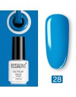 ROSALIND lakier do paznokci Vernis Semi permanentny lakier hybrydowy żel polski kolorowy żel uv Manicure podkład warstwa wierzch