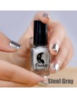 6ML lustrzany efekt metaliczny lakier do paznokci przezroczyste fioletowa róża złoty srebrny chrom lakier do paznokci do paznokc