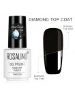 ROSALIND Crackle żelowy lakier do paznokci lakier hybrydowy podkład podstawowy zestaw żelów do paznokci do Manicure UV Led Semi 