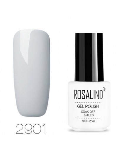 ROSALIND lakier do paznokci UV kolory Vernis Semi permanentny podkład top coat żel do paznokci do Manicure lakier hybrydowy laki
