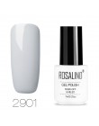 ROSALIND lakier do paznokci UV kolory Vernis Semi permanentny podkład top coat żel do paznokci do Manicure lakier hybrydowy laki