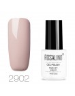 ROSALIND lakier do paznokci UV kolory Vernis Semi permanentny podkład top coat żel do paznokci do Manicure lakier hybrydowy laki