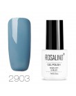 ROSALIND lakier do paznokci UV kolory Vernis Semi permanentny podkład top coat żel do paznokci do Manicure lakier hybrydowy laki