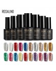 ROSALIND 7ML żelowy lakier do paznokci diamentowy brokat żel W01-29 żelowy lakier do paznokci Nail Art UV i LED Soak-Off Glitter