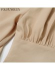 Damska bluzka top z rękawem typu lampion 2020 lato V Neck krótkie bluzki moda eleganckie koszule kobiety czarny bluzki długie rę