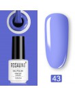 ROSALIND lakier do paznokci Vernis Semi permanentny lakier hybrydowy żel polski kolorowy żel uv Manicure podkład warstwa wierzch