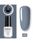ROSALIND lakier do paznokci Vernis Semi permanentny lakier hybrydowy żel polski kolorowy żel uv Manicure podkład warstwa wierzch