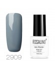 ROSALIND lakier do paznokci UV kolory Vernis Semi permanentny podkład top coat żel do paznokci do Manicure lakier hybrydowy laki