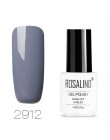 ROSALIND lakier do paznokci UV kolory Vernis Semi permanentny podkład top coat żel do paznokci do Manicure lakier hybrydowy laki