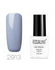 ROSALIND lakier do paznokci UV kolory Vernis Semi permanentny podkład top coat żel do paznokci do Manicure lakier hybrydowy laki