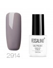 ROSALIND lakier do paznokci UV kolory Vernis Semi permanentny podkład top coat żel do paznokci do Manicure lakier hybrydowy laki