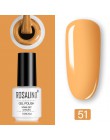 ROSALIND lakier do paznokci Vernis Semi permanentny lakier hybrydowy żel polski kolorowy żel uv Manicure podkład warstwa wierzch