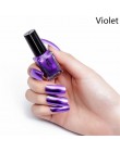 Moda lustrzany lakier do paznokci srebrny przezroczysty fioletowa róża złoty kolor 6ML długo trwały lakier do paznokci dziewczyn