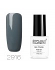ROSALIND lakier do paznokci UV kolory Vernis Semi permanentny podkład top coat żel do paznokci do Manicure lakier hybrydowy laki