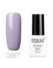 ROSALIND lakier do paznokci UV kolory Vernis Semi permanentny podkład top coat żel do paznokci do Manicure lakier hybrydowy laki