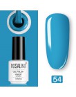 ROSALIND lakier do paznokci Vernis Semi permanentny lakier hybrydowy żel polski kolorowy żel uv Manicure podkład warstwa wierzch