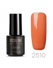 ROSALIND lakier do paznokci lakiery hybrydowe żel Vernis Semi Permanent do paznokci artystyczny manicure podkład akrylowa Poly ż