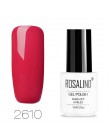 ROSALIND lakier do paznokci UV kolory Vernis Semi permanentny podkład top coat żel do paznokci do Manicure lakier hybrydowy laki