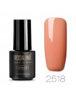 ROSALIND lakier do paznokci lakiery hybrydowe żel Vernis Semi Permanent do paznokci artystyczny manicure podkład akrylowa Poly ż