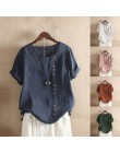 Damska patchworkowa bluzka w stylu casual, z nadrukami topy 2020 Vintage letnia koszulka z krótkim rękawem damska O Neck Blusas 