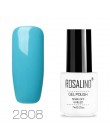 ROSALIND lakier do paznokci UV kolory Vernis Semi permanentny podkład top coat żel do paznokci do Manicure lakier hybrydowy laki