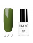 ROSALIND lakier do paznokci UV kolory Vernis Semi permanentny podkład top coat żel do paznokci do Manicure lakier hybrydowy laki