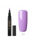ROSALIND 5ml ołówek do polerowania paznokci trzeba utwardzić lampą UV LED Soak-Off biały kolor na lakier żelowy nal art