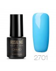ROSALIND lakier do paznokci lakiery hybrydowe żel Vernis Semi Permanent do paznokci artystyczny manicure podkład akrylowa Poly ż