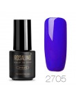 ROSALIND lakier do paznokci lakiery hybrydowe żel Vernis Semi Permanent do paznokci artystyczny manicure podkład akrylowa Poly ż