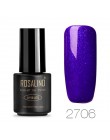 ROSALIND lakier do paznokci lakiery hybrydowe żel Vernis Semi Permanent do paznokci artystyczny manicure podkład akrylowa Poly ż