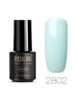 ROSALIND lakier do paznokci lakiery hybrydowe żel Vernis Semi Permanent do paznokci artystyczny manicure podkład akrylowa Poly ż