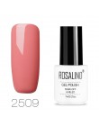 ROSALIND lakier do paznokci UV kolory Vernis Semi permanentny podkład top coat żel do paznokci do Manicure lakier hybrydowy laki