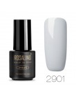 ROSALIND lakier do paznokci lakiery hybrydowe żel Vernis Semi Permanent do paznokci artystyczny manicure podkład akrylowa Poly ż