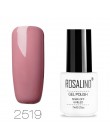 ROSALIND lakier do paznokci UV kolory Vernis Semi permanentny podkład top coat żel do paznokci do Manicure lakier hybrydowy laki